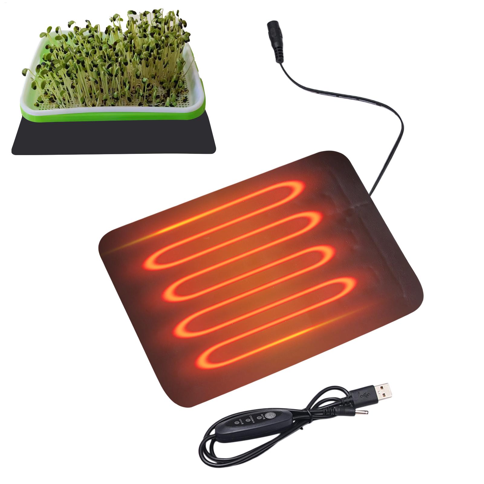 Seedling Heat Mat - Tapetes de Aquecimento USB de 8.5W