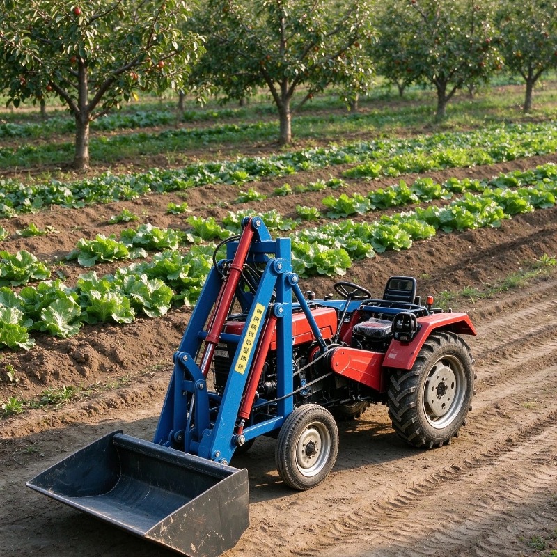 Farming Jobs - Carregador frontal hidráulico compacto para tratores