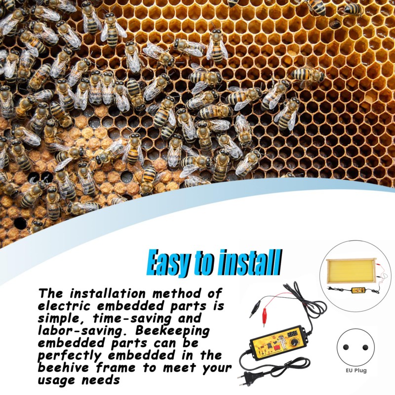 Beehive Frame Wax - ABMS – Estrutura para colmeias, para