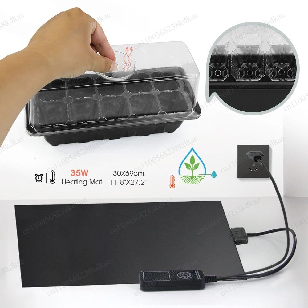 Kit de Cultivo Interno com Tap - Seedling Heat Mat avaliação e preço